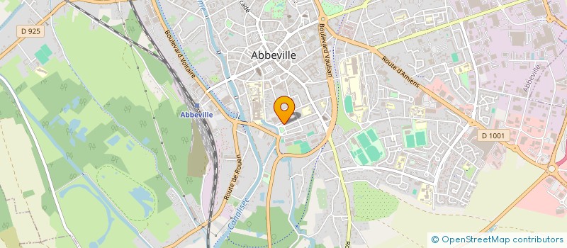 localisation de l'entreprise CENTRE DE REGULATION AMBULANCIER à ABBEVILLE