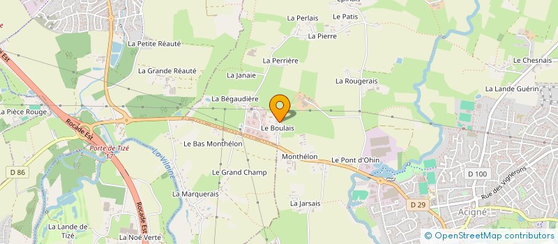 localisation de l'entreprise CENTRE DE REGULATION DES EMOTIONS ET DES TRAUMATISMES  LA ROCHELLE