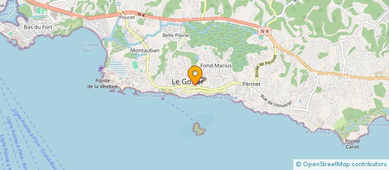 localisation de l'entreprise CENTRE DE REMISE A NIVEAU SCOLAIRE à LE GOSIER