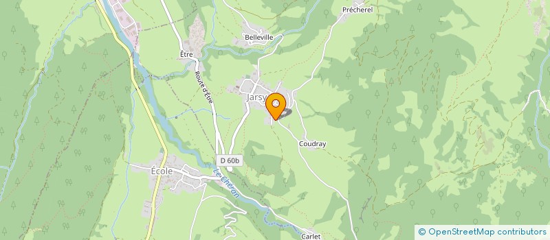 localisation de l'entreprise CENTRE DE RENCONTRES DES LANDAGNES  ECOLE