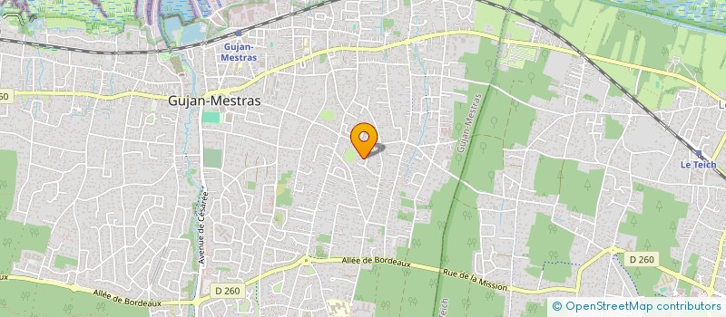 localisation de l'entreprise CENTRE DE RENOVATION ENERGETIQUE  GUJAN-MESTRAS