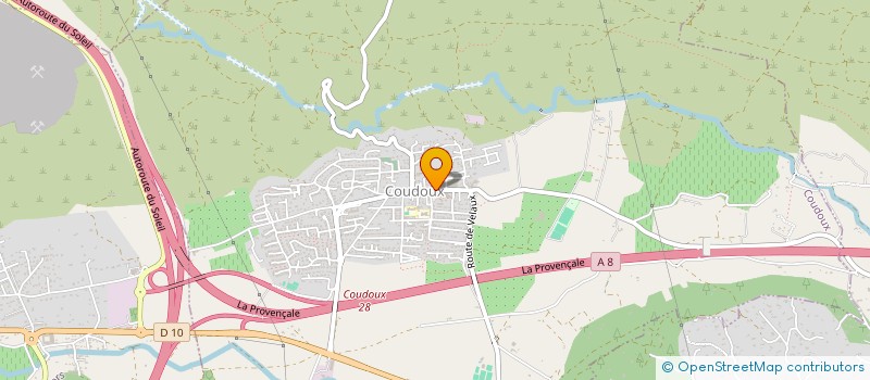 localisation de l'entreprise CENTRE DE REPRESENTATION OFFICIELLE EN FRANCE DE LA REPUBLIQUE POPULAIRE DE DONETSK  COUDOUX