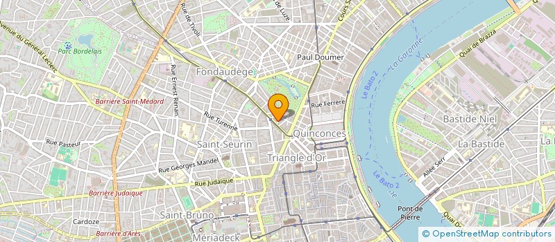 localisation de l'entreprise CENTRE DE RESOLUTION PREVENTIVE DES CONFLITS  BORDEAUX