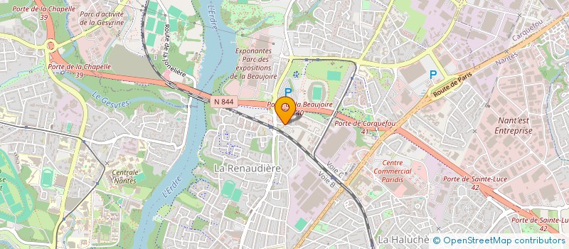 localisation de l'entreprise CENTRE DE RESSOURCE DES GROUPEMENTS D EMPLOYEURS à NANTES