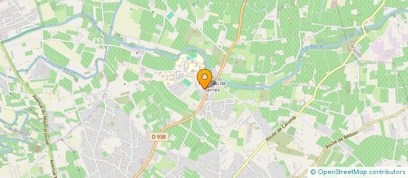 localisation de l'entreprise CENTRE DE RESSOURCE ET D INNOVATION POUR L IRRIGATION ET L AGROMETEOROLOGIE EN REGION SUD à CARPENTRAS
