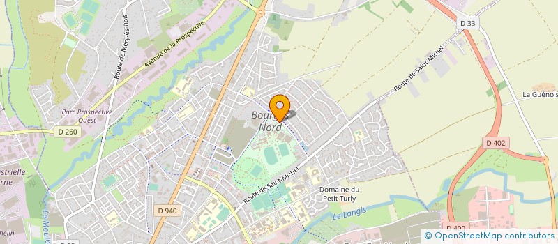 localisation de l'entreprise CENTRE DE RESSOURCES D'EXPERTISE ET DE PERFORMANCE SPORTIVE  BOURGES