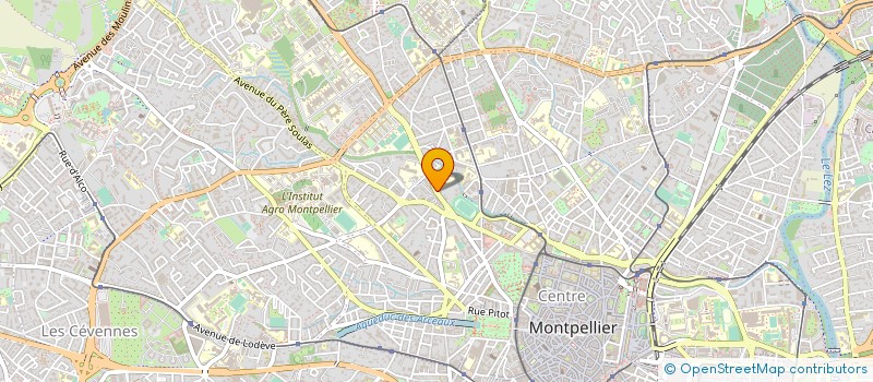 localisation de l'entreprise CENTRE DE RESSOURCES D'EXPERTISE ET DE PERFORMANCE SPORTIVE à MONTPELLIER
