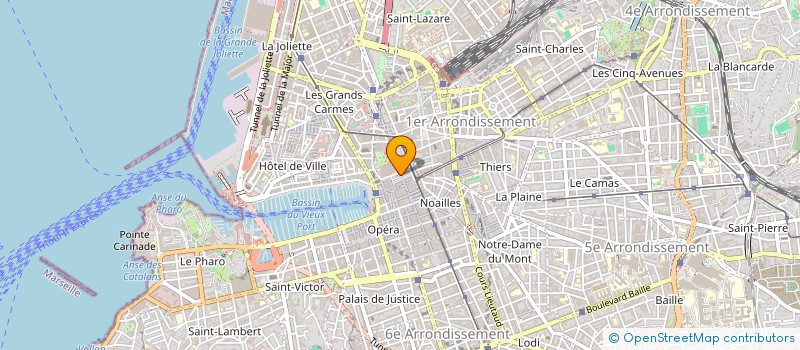 localisation de l'entreprise CENTRE DE RESSOURCES DE LA POLITIQUE DE LA VILLE EN PROVENCE-ALPES-COTE D'AZUR à MARSEILLE