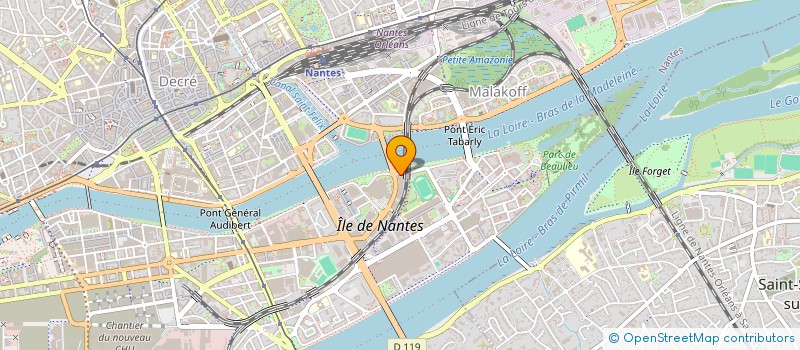 localisation de l'entreprise CENTRE DE REVEIL POUR LES NATIONS à NANTES