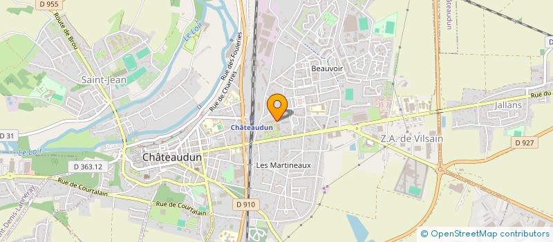 localisation de l'entreprise CENTRE DE SANTE DENTAIRE CHATEAUDUN à CHATEAUDUN