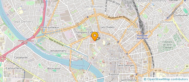 localisation de l'entreprise CENTRE DE SANTE DENTAIRE TOULOUSE à TOULOUSE