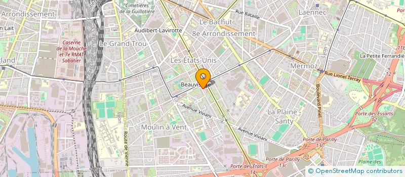 localisation de l'entreprise CENTRE DE SANTE MEDICO DENTAIRE DES ETATS (C.S.M.D.E.) à LYON