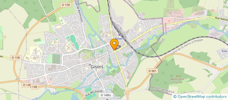 localisation de l'entreprise CENTRE DE SECURITE AUTOMOBILE EURE à GISORS