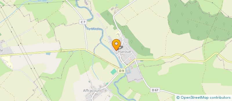 localisation de l'entreprise CENTRE DE SOINS à HAROUE