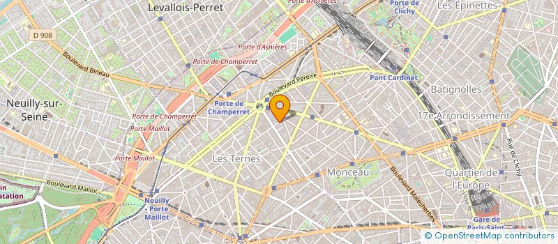 localisation de l'entreprise CENTRE DE SOINS BK  PARIS