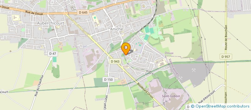 localisation de l'entreprise CENTRE DE SOINS OSTREVENT  ANICHE