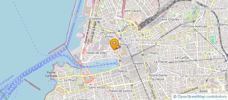 localisation de l'entreprise CENTRE DE SOINS REPUBLIQUE à MARSEILLE