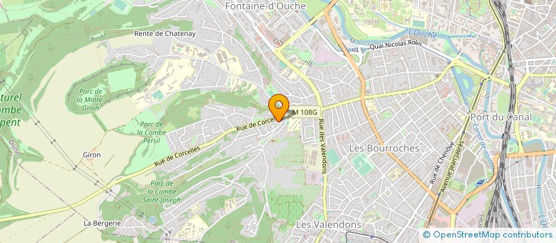 localisation de l'entreprise CENTRE DE SOPHROLOGIE CAYCEDIENNE à DIJON