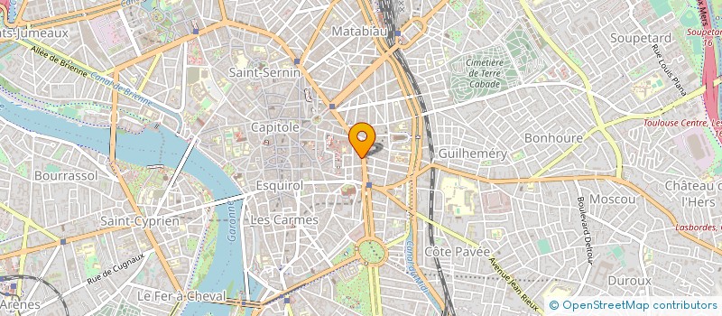 localisation de l'entreprise CENTRE DE SOPHROLOGIE TOULOUSE à TOULOUSE