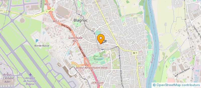localisation de l'entreprise CENTRE DE SOPHROLOGIE TOULOUSE BLAGNAC à BLAGNAC