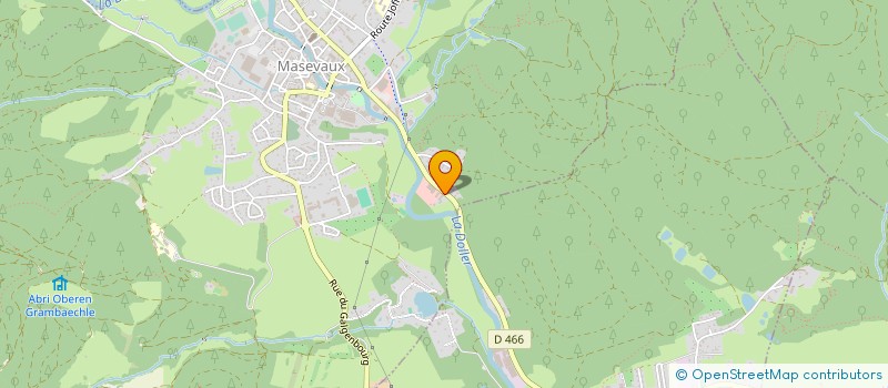 localisation de l'entreprise CENTRE DE SOUS-TRAITANCE D'ALSACE SAS à MASEVAUX-NIEDERBRUCK