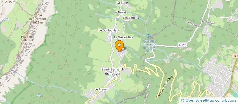 localisation de l'entreprise CENTRE DE TAICHINDO DES PETITES ROCHES  PLATEAU-DES-PETITES-ROCHES