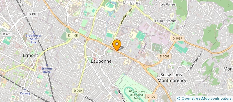 localisation de l'entreprise CENTRE DE THERAPEUTIQUE PHYSIQUE à EAUBONNE