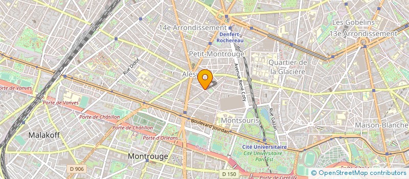 localisation de l'entreprise CENTRE DE TRAITEMENT ANTITABAC à PARIS