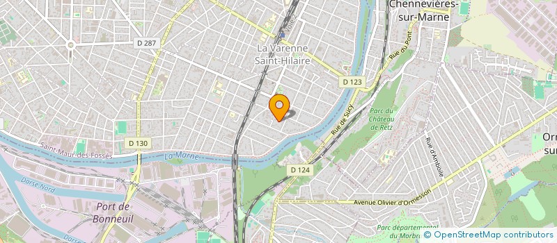 localisation de l'entreprise CENTRE DE TRAITEMENT DE LA PEUR DE L'AVION à SAINT-MAUR-DES-FOSSES