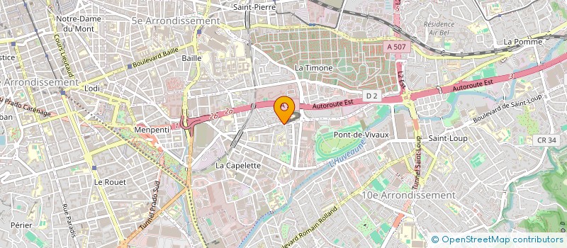 localisation de l'entreprise CENTRE DE TRAITEMENT ET DE COORDINATION à MARSEILLE