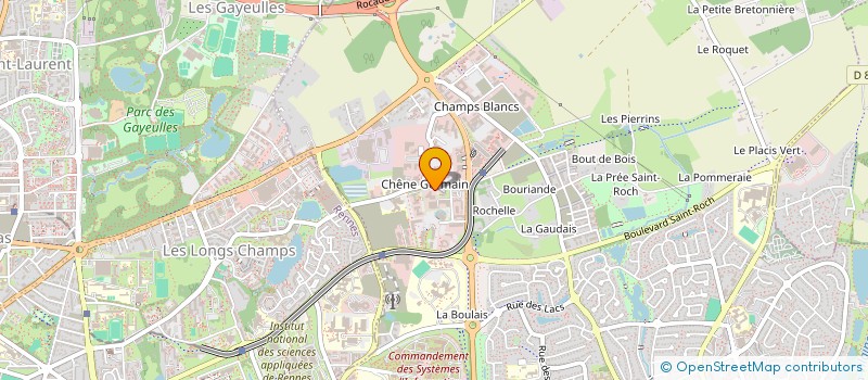 localisation de l'entreprise CENTRE DE TRAUMATOLOGIE CESSON SEVIGNE à CESSON-SEVIGNE