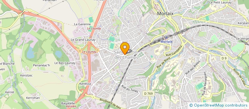 localisation de l'entreprise CENTRE DE VACANCES à SAINT-MARTIN-DES-CHAMPS