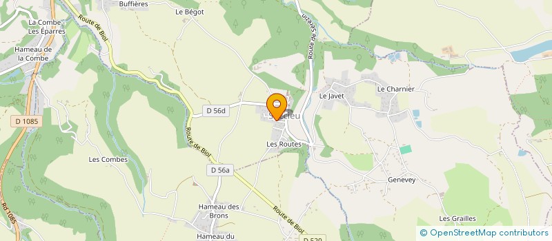 localisation de l'entreprise CENTRE DE VACANCES SPORTIF DU DAUPHINE  SUCCIEU