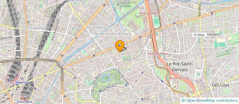 localisation de l'entreprise CENTRE DE VALIDATION ET D'ENSEIGNEMENT  PARIS