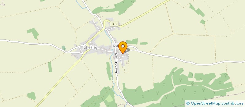localisation de l'entreprise CENTRE DE YOGA SATYANANDASHRAM à CHESLEY