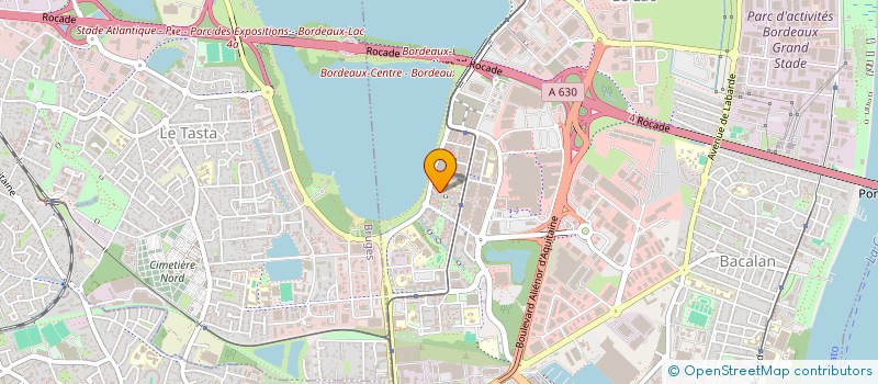 localisation de l'entreprise CENTRE DENTAIRE BORDEAUX MARITIME  BORDEAUX