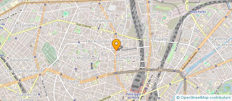 localisation de l'entreprise CENTRE DENTAIRE CHATEAU ROUGE à PARIS