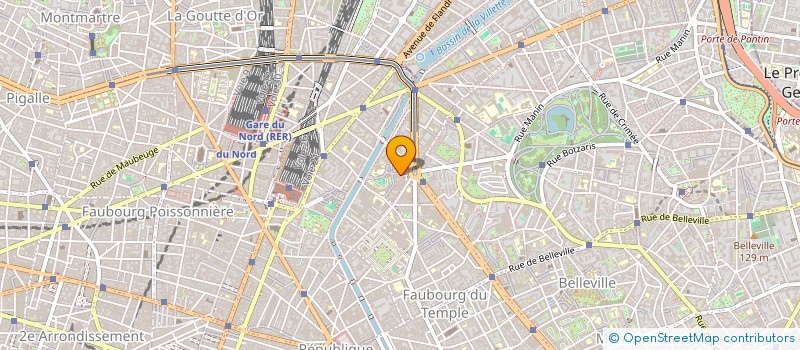 localisation de l'entreprise CENTRE DENTAIRE COLONEL FABIEN  PARIS