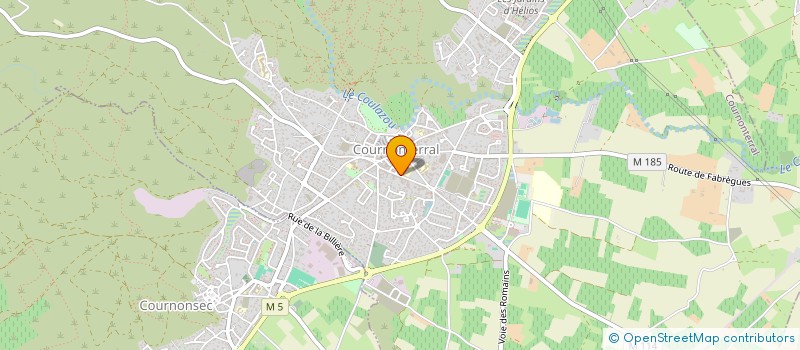 localisation de l'entreprise CENTRE DENTAIRE COURNONTERRAL  COURNONTERRAL