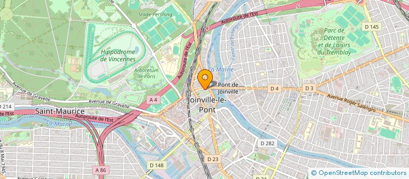 localisation de l'entreprise CENTRE DENTAIRE DE JOINVILLE LE PONT  JOINVILLE-LE-PONT