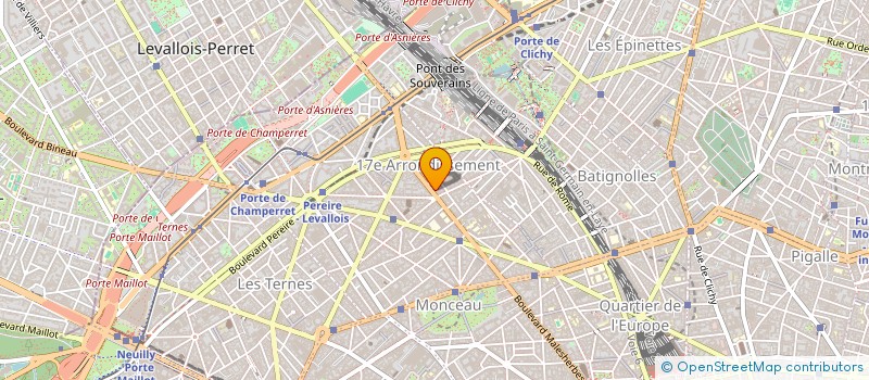 localisation de l'entreprise CENTRE DENTAIRE EUROPEEN  PARIS