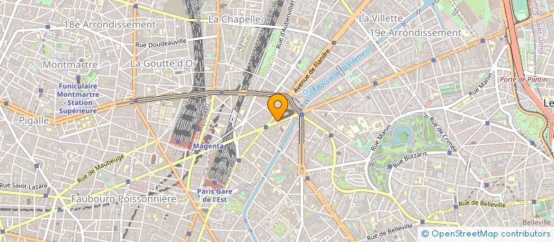 localisation de l'entreprise CENTRE DENTAIRE LA FAYETTE  PARIS