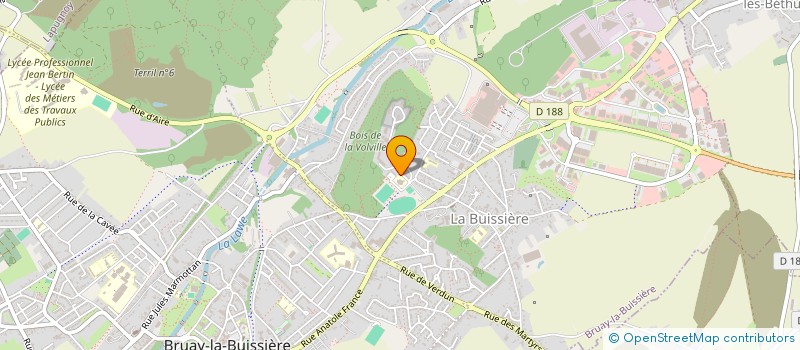 localisation de l'entreprise CENTRE DEPARTEMENTAL DE GESTION DE LA FONCTION PUBLIQUE TERRITORIALE à BRUAY-LA-BUISSIERE