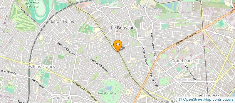 localisation de l'entreprise CENTRE DERMO COSMETOLOGIQUE MONA DEA à LE BOUSCAT