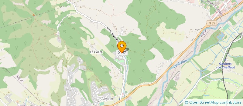 localisation de l'entreprise CENTRE DES CARMES à AIGLUN