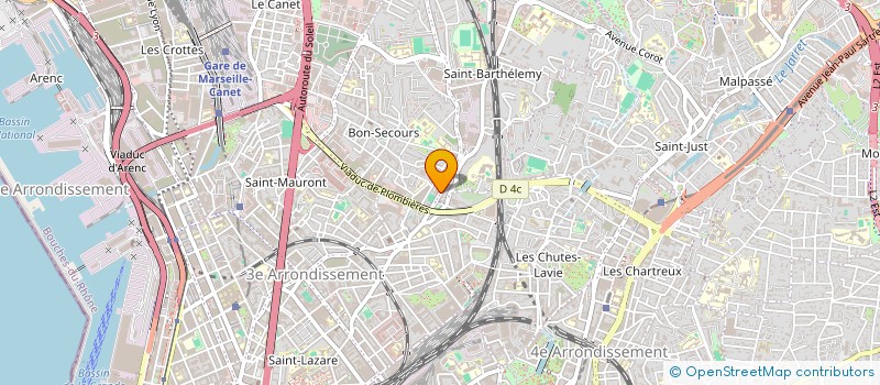 localisation de l'entreprise CENTRE DES FEMMES KURDES ARIN MIRKAN à MARSEILLE