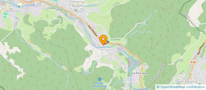 localisation de l'entreprise CENTRE DES JEUNES DIRIGEANTS D'ENTREPRISE D'EPINAL  EPINAL