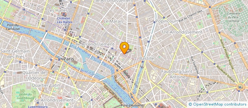 localisation de l'entreprise CENTRE DES MONUMENTS NATIONAUX à PARIS