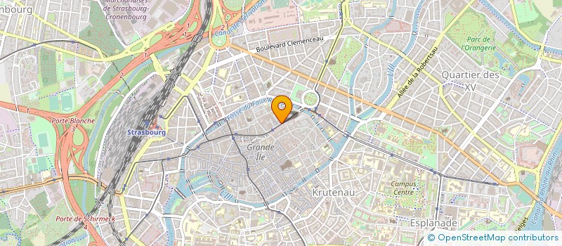 localisation de l'entreprise CENTRE DES ORGANISATIONS FEMININES à STRASBOURG