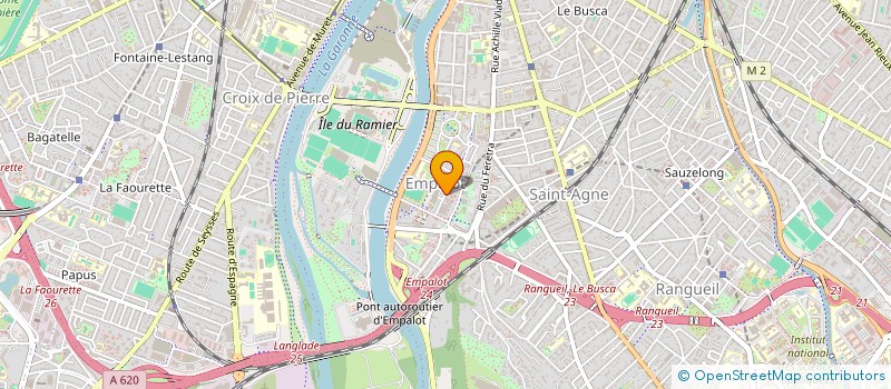 localisation de l'entreprise CENTRE DES RECHERCHES SUR LA MUSIQUE ET LA CULTURE TRADITIONNELLES AFRICAINES  TOULOUSE